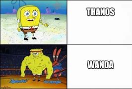 Image result for Spongebob SquarePants Thanos Meme