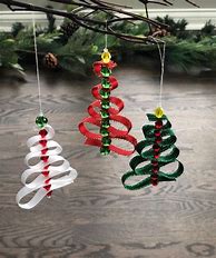 Image result for Ribbon Christmas Ornaments