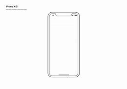 Image result for iPhone X Template to Print