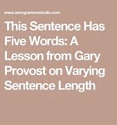 Image result for This Sentence Has Five Words