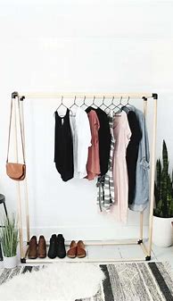 Image result for DIY Clothes Rack