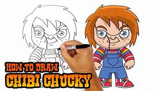 Image result for Chucky Drawing Easy
