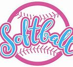 Image result for Softball Logo Pink Blue