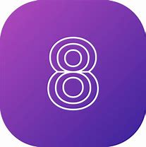 Image result for Number 8 Icon