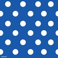 Image result for Blue with White Polka Dots