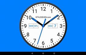 Image result for 24 Hour Analog Clock Widget
