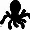 Image result for Octopus Clip Art Silhouette