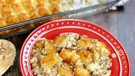 Image result for Jiffy Cornbread Cheeseburger Casserole