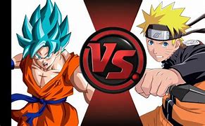 Image result for Goku vs Naruto Real Fight