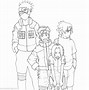Image result for Naruto and Kakashi Coloring Pages