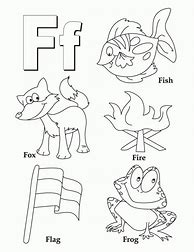 Image result for Free Letter F Coloring Pages