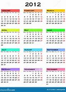 Image result for Calendar for 2012