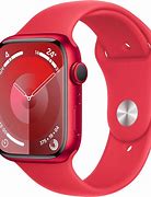Image result for Apple Watch Series 8 Silver Aluminum with Maroon Band