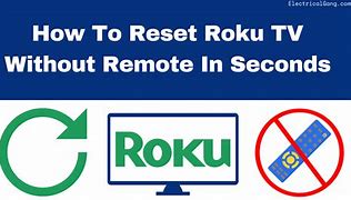 Image result for Roku Reset Menu