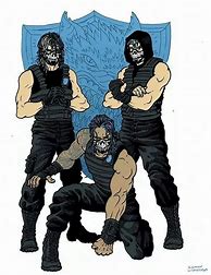 Image result for WWE The Shield Coloring Pages