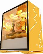 Image result for Yellow PC Case