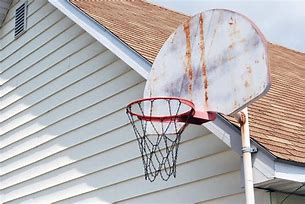 Image result for Back Yard Basketball Hoop Vintage