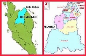 Image result for Peta Daerah Kota Bharu