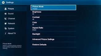 Image result for Sharp Settings Audio Screen