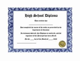 Image result for Fake Diploma Printable