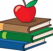 Image result for Books with Apple Clip Art