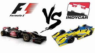 Image result for Formula 1 Car vs IndyCar