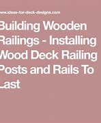 Image result for Attaching Deck Railing Posts