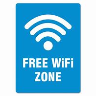 Image result for FreeWifi Signage