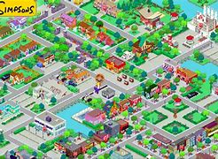 Image result for The Simpsons Game Map