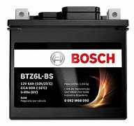Image result for Bosch 12V 6AH Battery
