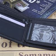 Image result for Men's Wallet Denim