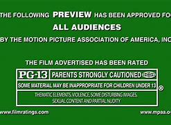 Image result for Movie Rating Screen PG-13