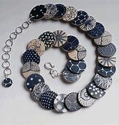 Image result for Artisan Polymer Clay Necklace