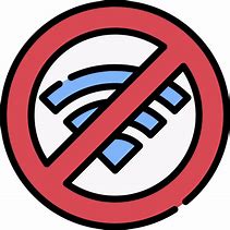 Image result for Wi-Fi Down. Symbol