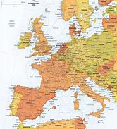 Image result for Map of Western Europe and the UK