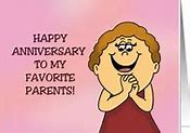 Image result for Funny Happy Anniversary to My Parents