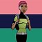 Image result for Cartoon Characters in Black Outfit Girl