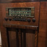 Image result for Large Antique Radios