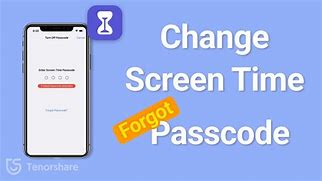 Image result for How to Change Screen Time Passcode