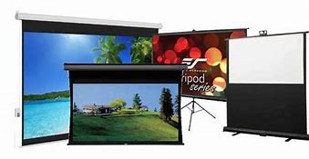 Image result for Types of Projector Screens