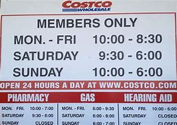 Image result for Costco Closing Hours