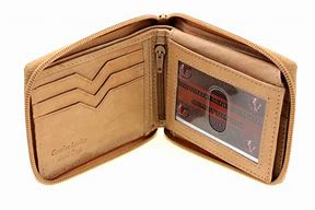 Image result for Zip Around Leather Wallet