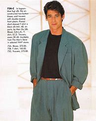 Image result for 1980 Fashion Trends for Men