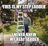 Image result for Step Ladder Meme