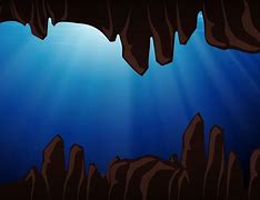 Image result for Underwater Cave Cartoon