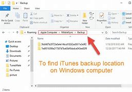 Image result for iTunes iPhone Backup Location
