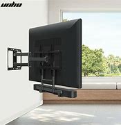 Image result for Wall Mounted TV with Sound Bar