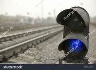 Image result for Blue Railroad Signal