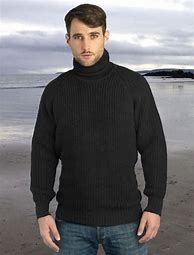 Image result for Fisherman Knit Sweaters for Men Turtleneck