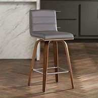 Image result for Faux Leather Bar Stools
